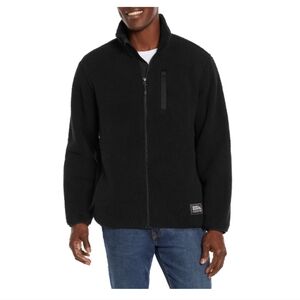EDDIE BAUER Men's Black Fleece Jacket